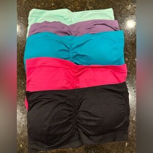 Women’s One Size Bandeaus (set of 5)
